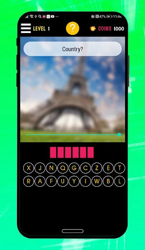 Around the World-A geography quiz. Screenshot 0