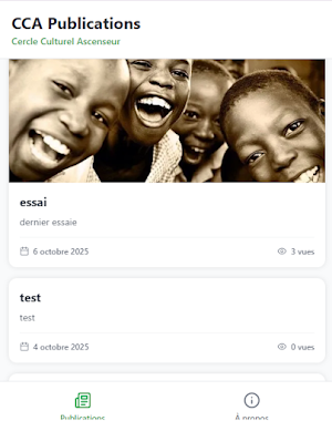 Cercle Culturel Ascenseur Screenshot 0