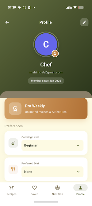 FlavorFinder AI - Cook Smart Screenshot 3