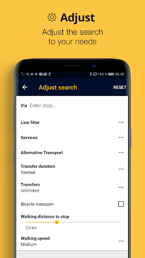 Rejseplanen Screenshot 3