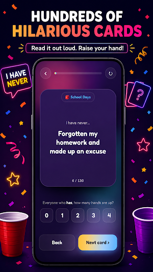 I have never - Party Game Screenshot 0