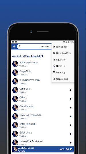 Lagu Yeni Inka Terbaru 2023 Screenshot 3