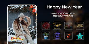Christmas New Year Video Maker Screenshot 2