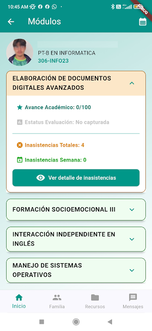SIA Padres de Familia Conalep Screenshot 1