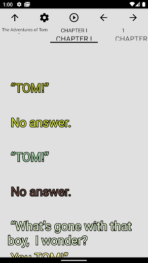 Book, The Adventures of Tom Sa Screenshot 1