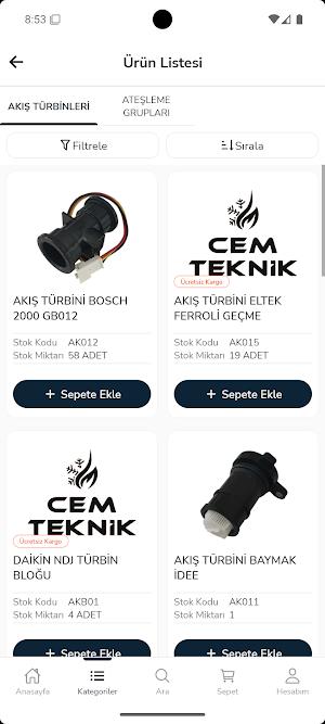 Cem Teknik Screenshot 2
