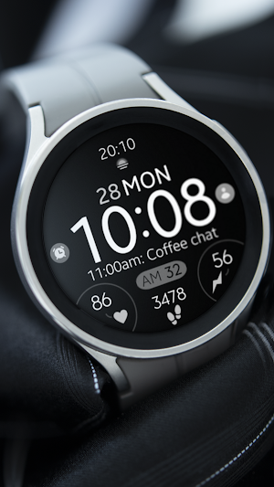 Battery 8 rose gold watch face Screenshot 3