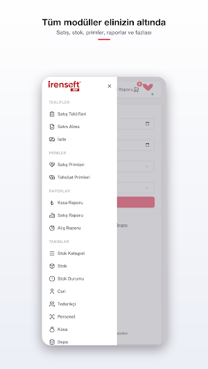 İrensoft ERP Screenshot 1