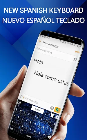 Spanish English Keyboard- Spanish keyboard typing Screenshot 2