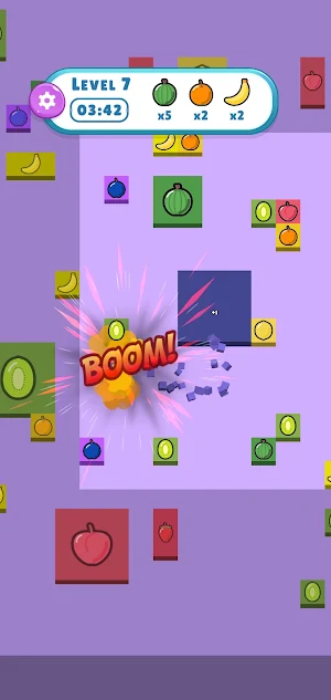 Hungry Snake: Fruit Hunt Screenshot 2