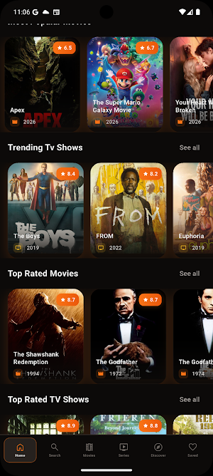 Nuvio : Peliculas y Series Screenshot 0