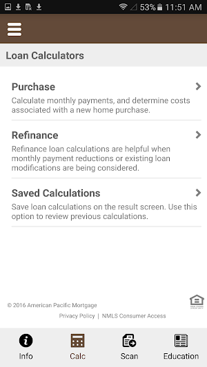 California Real Estate Loans Screenshot 1