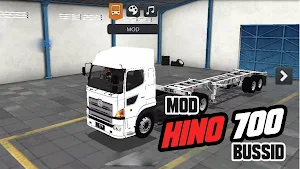 Mod Truck Hino 700 Bussid Screenshot 3
