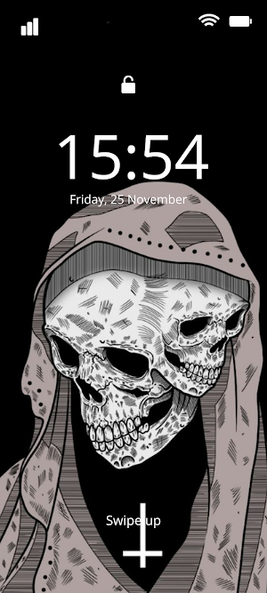 Skeleton Wallpaper 4K Screenshot 3