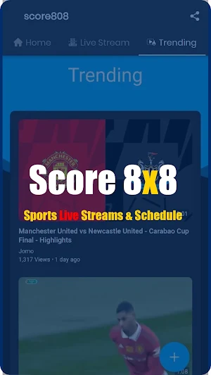 Score8x8 - Live Football App Screenshot 1