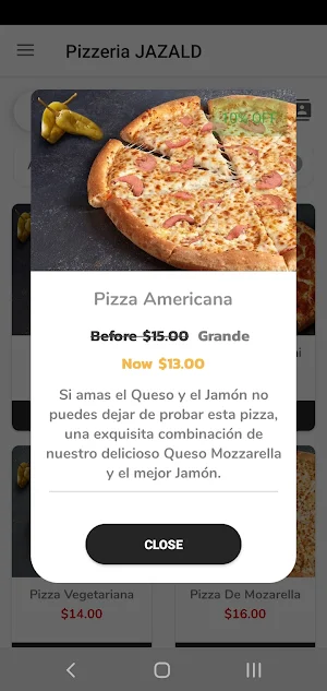 My menu Online: Show all your  Screenshot 3