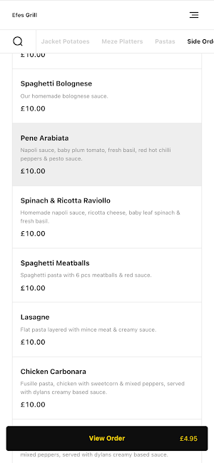 Efes Grill Screenshot 2