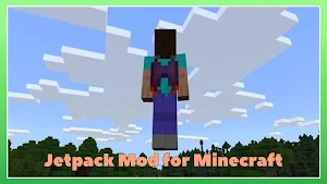 Jetpack Mod for Minecraft PE Screenshot 1