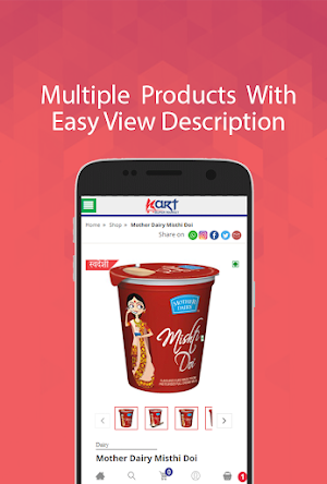 Kart Supermarket Lite - User App Screenshot 0