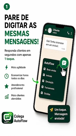 Colega AutoFlow: Envio Rápido Screenshot 0