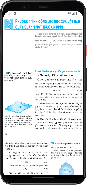 Vật lí Lớp12 - Nâng cao Screenshot 1