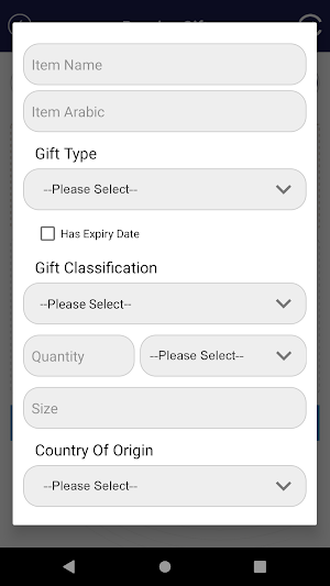 Items Operation Screenshot 3