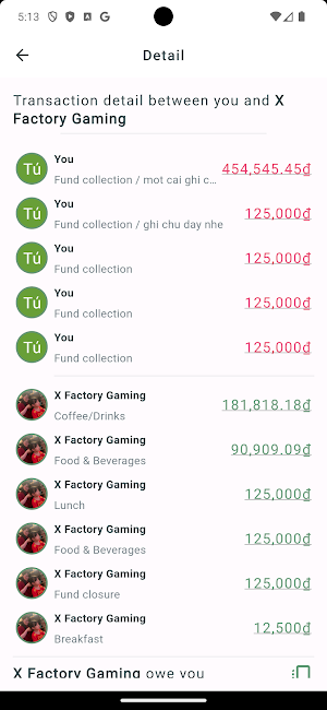 Chiti: Chia tiền Trip & Relax Screenshot 3