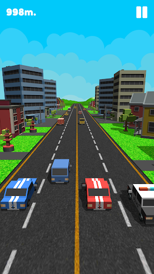 Double Traffic Race Screenshot 1