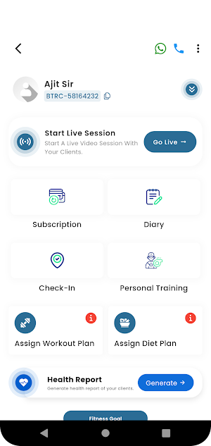 Clickwise Coach Screenshot 1
