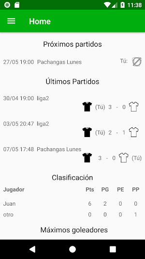 PachangasApp Screenshot 2