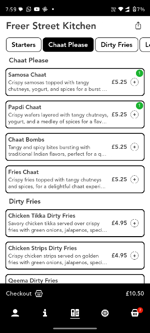Freer Street Kitchen Screenshot 3