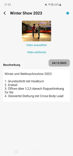 Tanzbuch Screenshot 2