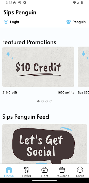 Sips Penguin Screenshot 0