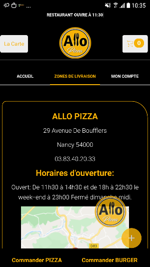 ALLO PIZZA Screenshot 3