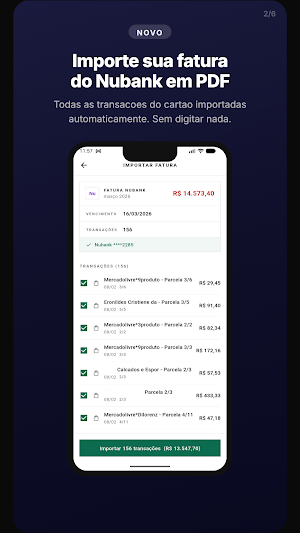 Carteira: Finanças e Gastos Screenshot 1