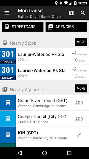GRT ION Light Rail - MonTrans… Screenshot 0