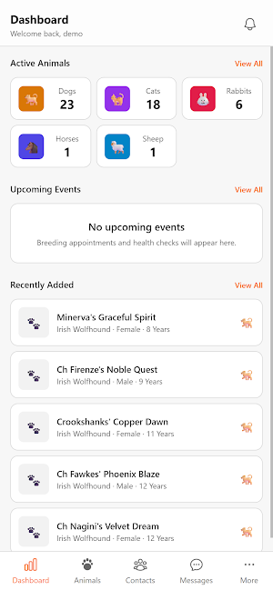 BreederHQ Screenshot 2