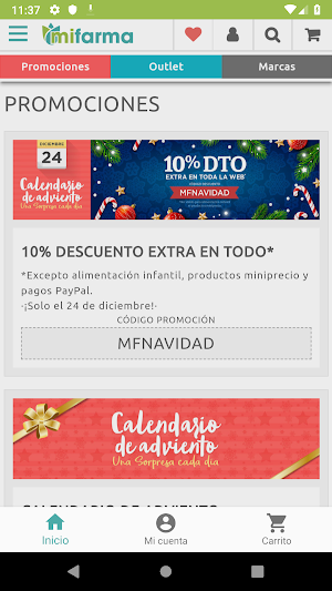 Mifarma.es Screenshot 1