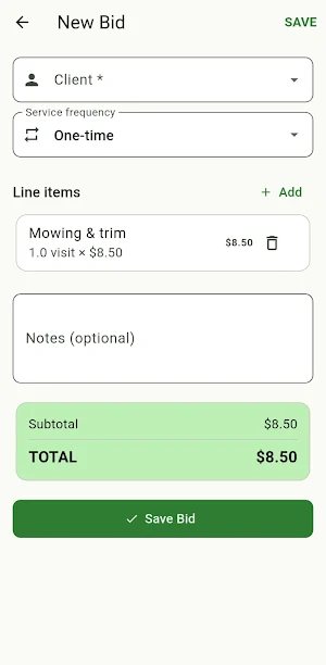 LAWN CARE PRO Screenshot 0