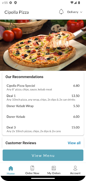 Cipolla Pizza Screenshot 1
