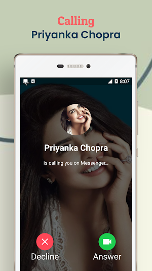 Priyanka Chopra Fake Call Screenshot 2