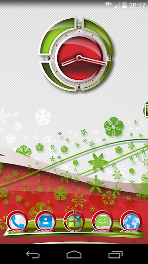 GreenLi 3D theme Next Launcher Screenshot 3