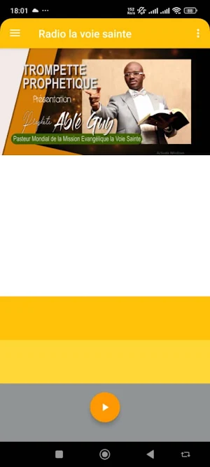 Radio la Voie Sainte Screenshot 2