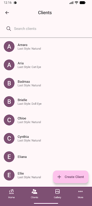 Lunelle for Lash Artists Screenshot 1
