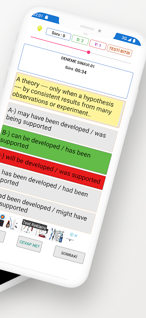 YDS / e-YDS - Çıkmış Sorular Screenshot 1
