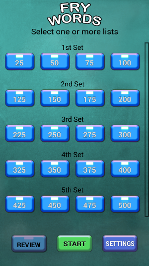 Fry Words Screenshot 0