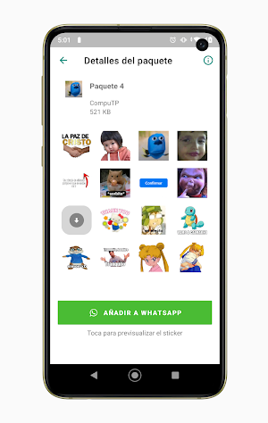 Stickers Randoms Parte 2 Screenshot 2