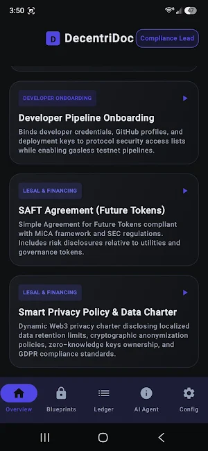 DecentriDoc Screenshot 1