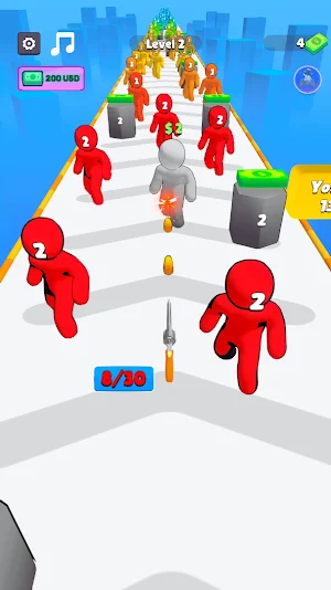 Flame Gun Run Screenshot 0