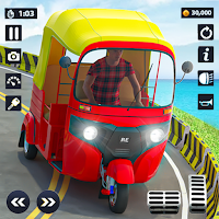 Auto Rickshaw Stunt Games 3D